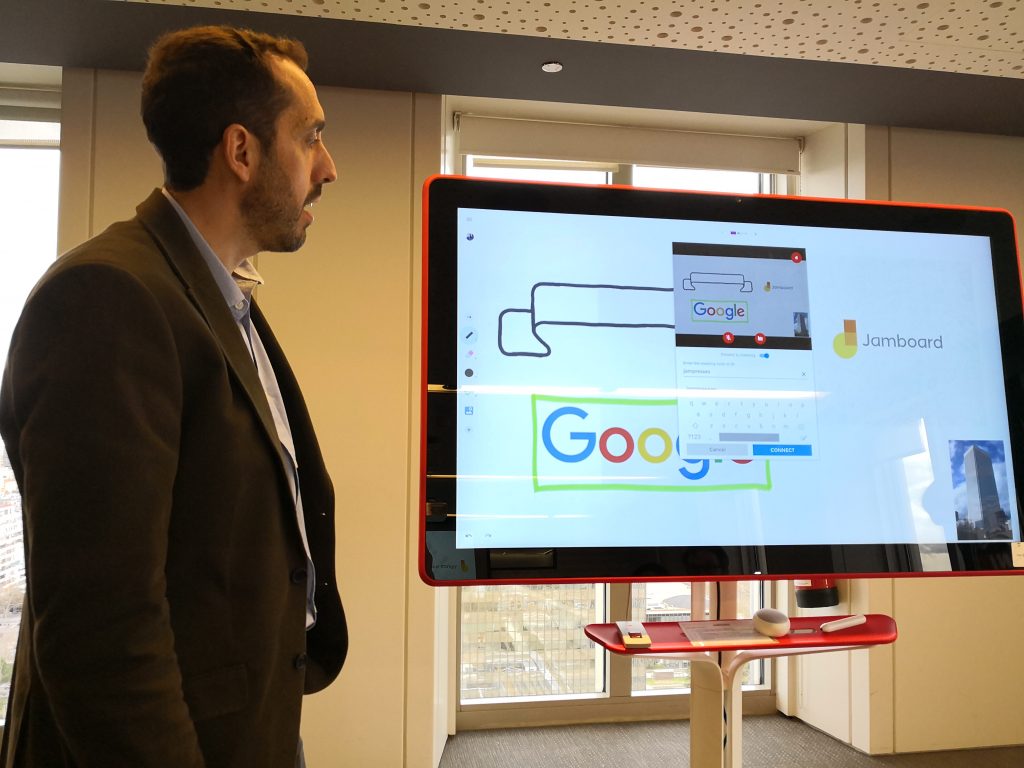 Google Trae A España Su Pizarra Digital Colaborativa Jamboard