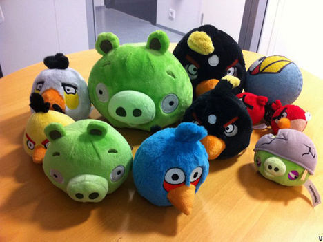 peluches de angry birds para comprar