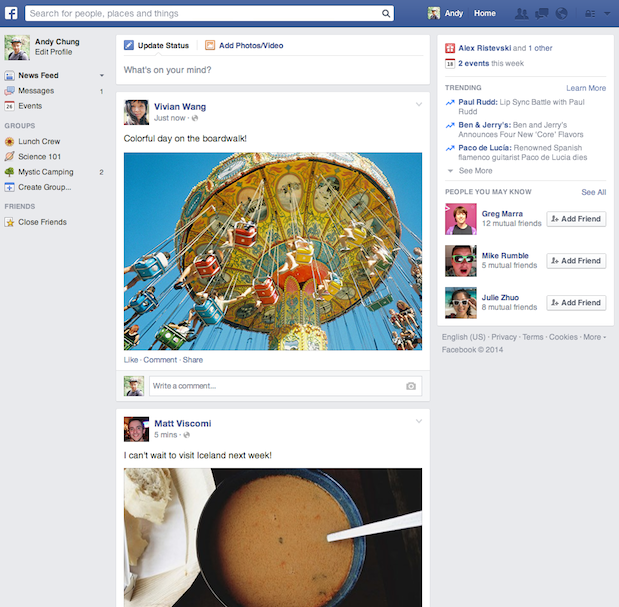 Facebook Vuelve A Cambiar Su News Feed